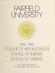 Undergraduate Course Catalog (1984-1985) - College of Arts and Sciences; School of Business; School of Nursing