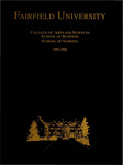 Undergraduate Course Catalog (1995-1996) - College of Arts and Sciences; School of Business; School of Nursing by Fairfield University