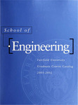School of Engineering - Graduate Course Catalog (2001-2002) by Fairfield University