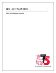 Fact Book 2016-2017 by Fairfield University