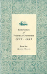 Chronicles of Fairfield University (1942 - 1992). Book 6: Ignatian Character.