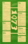 Special events calendar - Spring 1973 by Fairfield University