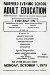 Fairfield Evening School - Adult Education