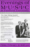 Evenings of music - The Muir String Quartet by Fairfield University