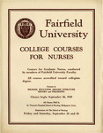 College courses for nurses by Fairfield University