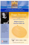 Religious issues in American public life -- Peggy Noonan