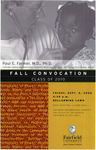 Fall Convocation 2006 - Paul E. Farmer, M.D., Ph. D. by Fairfield University