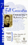 Fall Convocation 2002 -- Dr. Brenda Joyce Young, '74