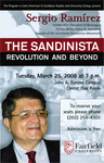 The Sandinista: revolution and beyond -- Sergio Rami‚Äérez by Fairfield University