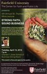 Strong faith, sound business -- Andreas Widmer