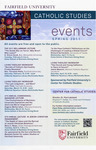 Catholic Studies events Spring 2011 by Fairfield University