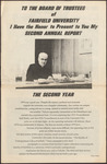 President's Report 1973-1974 by Rev. Thomas R. Fitzgerald, SJ