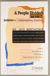 A People Divided: Judaism in Contemporary America by Jack G. Wertheimer