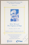 Urgency of Hope by Elie Wiesel