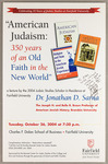 American Judaism: 350 years of an Old Faith in the New World by Jonathan D. Sarna