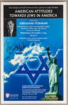 American Attitudes Towards Jews in America by Abraham H. Foxman