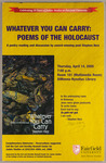 Whatever You Can Carry: Poems of the Holocaust