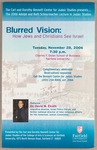 Blurred Vision: How Jews and Christians See Israel by David M. Elcott