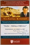 Darfur - Making a Difference by Nicholas D. Kristof