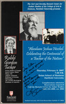 Abraham Joshua Heschel: Celebrating the Centennial of a Teacher of the Nations by Gordon Tucker