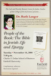 People of the Book: The Bible in Jewish Life and Liturgy by Ruth Langer