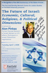 Future of Israel: Economic, Cultural, Religious, & Political Dimensions by Alon Pinkas