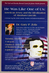 He Was Like One of Us: American Jewry and the Idealization of Abraham Lincoln by Gary P. Zola