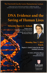 DNA Evidence and the Saving of Human Lives by Barry C. Scheck