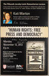 Human Rights: Free Press and Democracy by Kati Marton