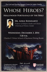 Whose Heroes? Hollywood Portrayals of the Bible by Adele Reinhartz