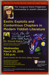 Exotic Exploits and Contentious Chapters in Modern Yiddish Literature