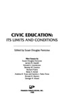 Civic Education: Its Limits and Conditions by Susan D. Franzosa