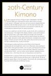 Kimono Wall Panel for Gifts of Gold: The Art of Japanese Lacquer Boxes