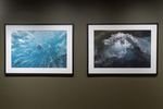 Installation image for exhibition Helen Glazer: Walking in Antarctica by Fairfield University Art Musem