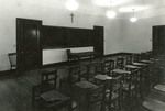 Classroom in McAuliffe Hall, third view