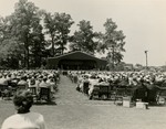Audience on Alumni Field at Commencement 1951