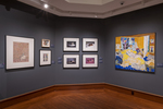 Installation image from the exhibition In Their Element(s): Women Artists Across Media by Fairfield University Art Museum