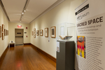 Installation image of the exhibition Ink & Time: European Prints from the Wetmore Collection by Fairfield University Art Museum