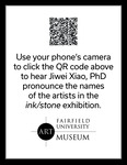 ink/stone - QR Code Rewall Panels by Fairfield University Art Museum