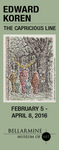 Edward Koren: The Capricious Line Bookmark by Bellarmine Museum of Art