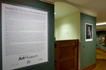 Installation image from the exhibition Out of the Kress Vaults: Women in Sacred Renaissance Painting by Fairfield University Art Museum