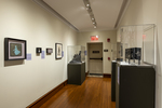 Installation Image of the exhibition "For Which It Stands…" by Fairfield Unversity Art Museum