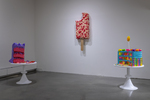 Installation image of the exhibition - Peter Anton: Just Desserts by Fairfield University Art Museum