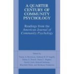 A Quarter Century of Community Psychology