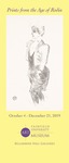 Prints from the Age of Rodin Pull-up Banner by Fairfield University Art Museum