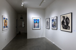 Installation image of the exhibition Sacred Space: A Brandywine Workshop and Archives Print Exhibition by Fairfield University Art Museum