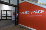 Installation image of the exhibition Sacred Space: A Brandywine Workshop and Archives Print Exhibition by Fairfield University Art Museum