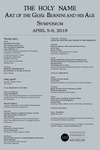 Art of the Gesù symposium poster by Fairfield University Art Museum