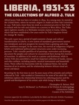 Alfred J. Tulk Exhibition Introductory Panel by Fairfield University Art Museum