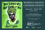 Women's Rights are Human Rights - Digital Invitation by Fairfield University Art Museum